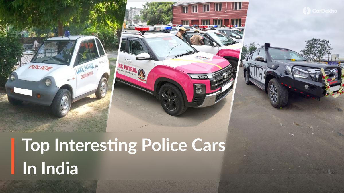 Forget Innova And Bolero: 7 Unusual Police Cars Used In India Forget Innova And Bolero: 7 Unusual Police Cars Used In India