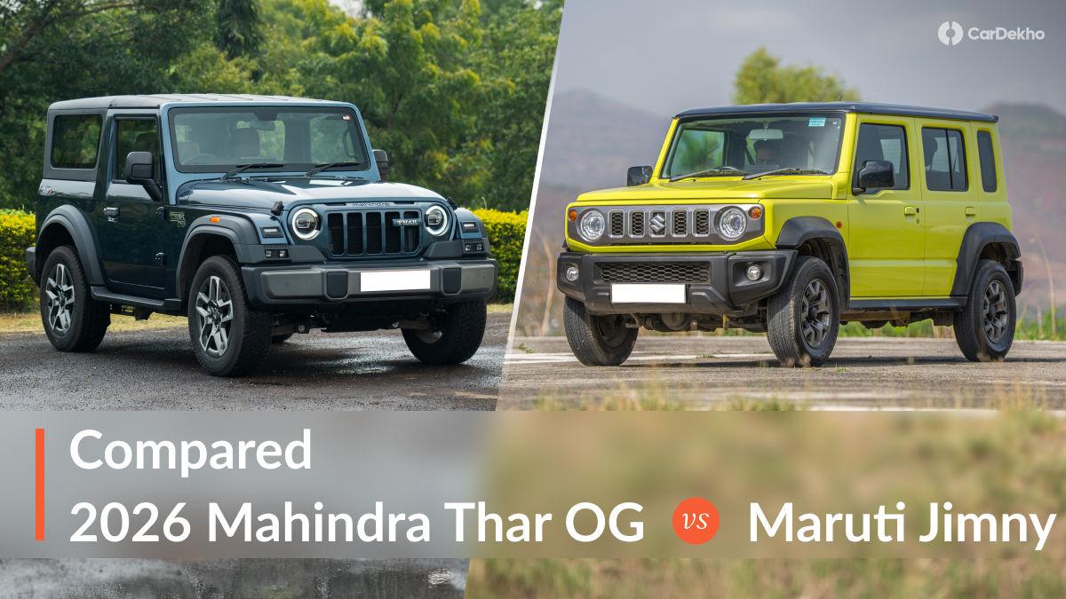 Mahindra Thar OG Vs Maruti Jimny: How Different Are These Iconic Off-Roaders? Mahindra Thar OG Vs Maruti Jimny: How Different Are These Iconic Off-Roaders?
