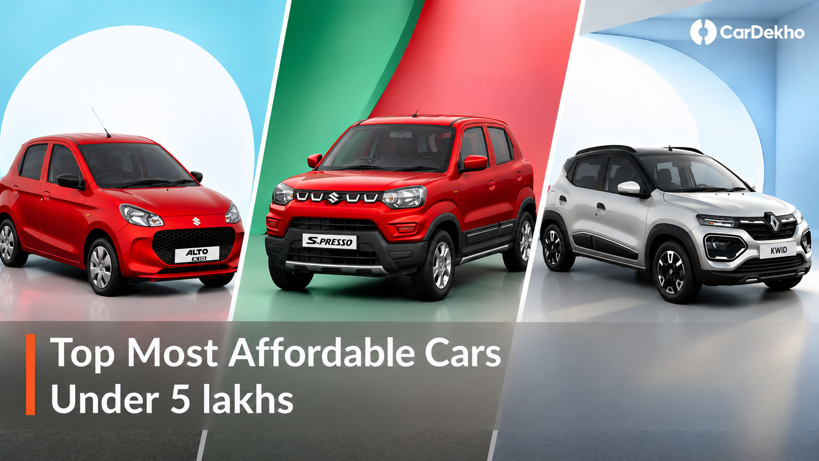 Most Affordable Cars Under Rs 5 Lakh To Buy This Diwali Most Affordable Cars Under Rs 5 Lakh To Buy This Diwali