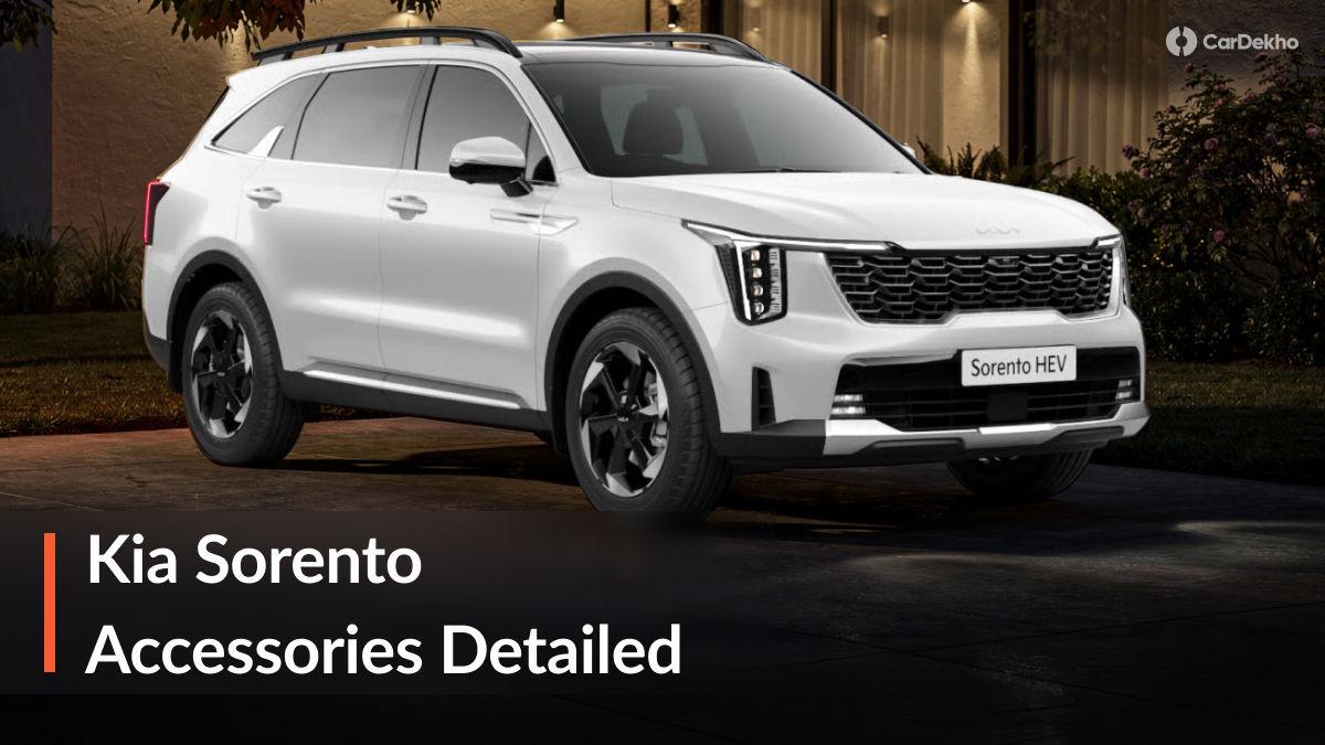 These Are All The Accessory Items You Can Have With The Kia Sorento These Are All The Accessory Items You Can Have With The Kia Sorento