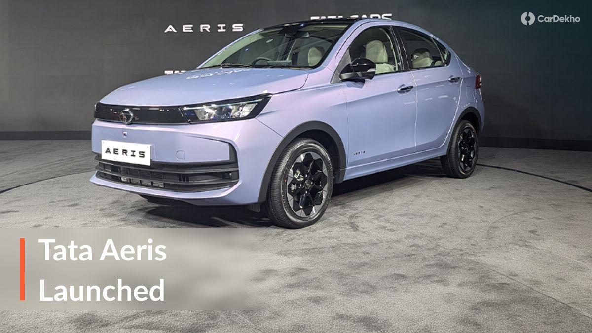 2026 Tata Aeris Sub-4 Metre Sedan Launched At Rs 5.29 Lakh; Replaces Tigor With Refreshed Styling & New Features 2026 Tata Aeris Sub-4 Metre Sedan Launched At Rs 5.29 Lakh; Replaces Tigor With Refreshed Styling & New Features