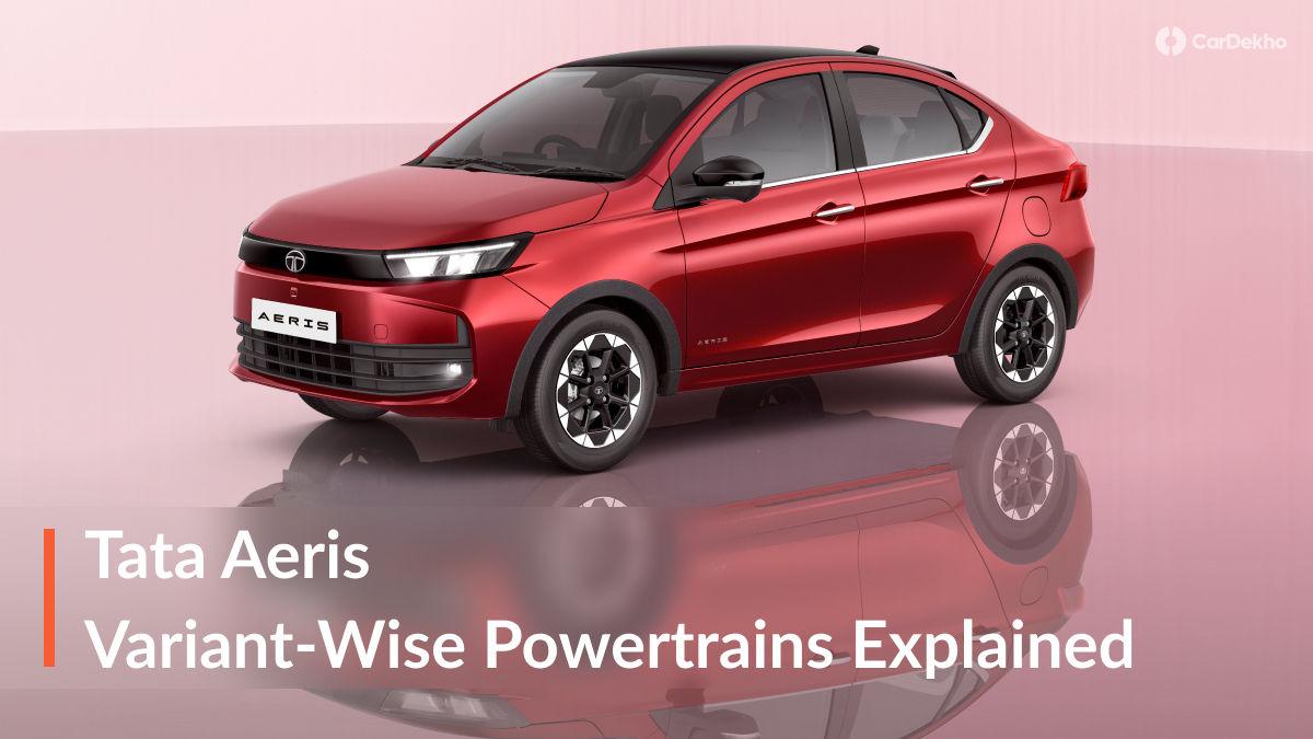 Tata Aeris Variant-Wise Powertrain Options Explained: Which Variant Gets Petrol, CNG & AMT? Tata Aeris Variant-Wise Powertrain Options Explained: Which Variant Gets Petrol, CNG & AMT?