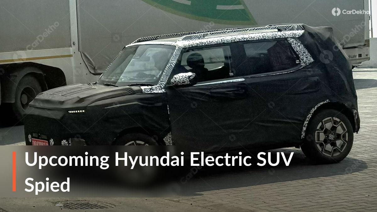 Hyundai HE1i Compact EV Spied Testing: Here’s What We Know About Hyundai’s Upcoming Electric SUV Hyundai HE1i Compact EV Spied Testing: Here’s What We Know About Hyundai’s Upcoming Electric SUV