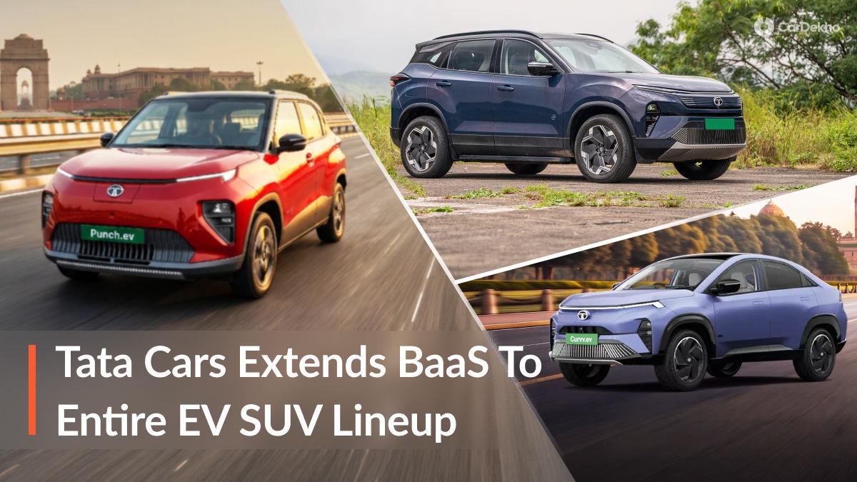 These Tata EVs Are Now More Affordable, As Tata Introduces BaaS Pricing On Nexon EV, Sierra EV, Harrier EV And More These Tata EVs Are Now More Affordable, As Tata Introduces BaaS Pricing On Nexon EV, Sierra EV, Harrier EV And More