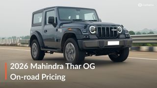 2026 Mahindra Thar OG On-Road Price: Here’s How Much It Costs In 5 Major Cities 2026 Mahindra Thar OG On-Road Price: Here’s How Much It Costs In 5 Major Cities