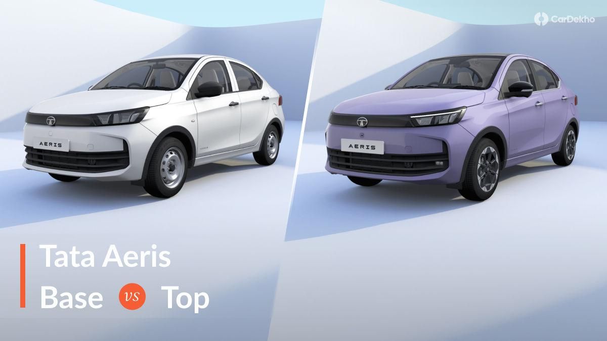 2026 Tata Aeris Smart Vs Accomplished Variant Comparison: Poles Apart From Each Other? 2026 Tata Aeris Smart Vs Accomplished Variant Comparison: Poles Apart From Each Other?