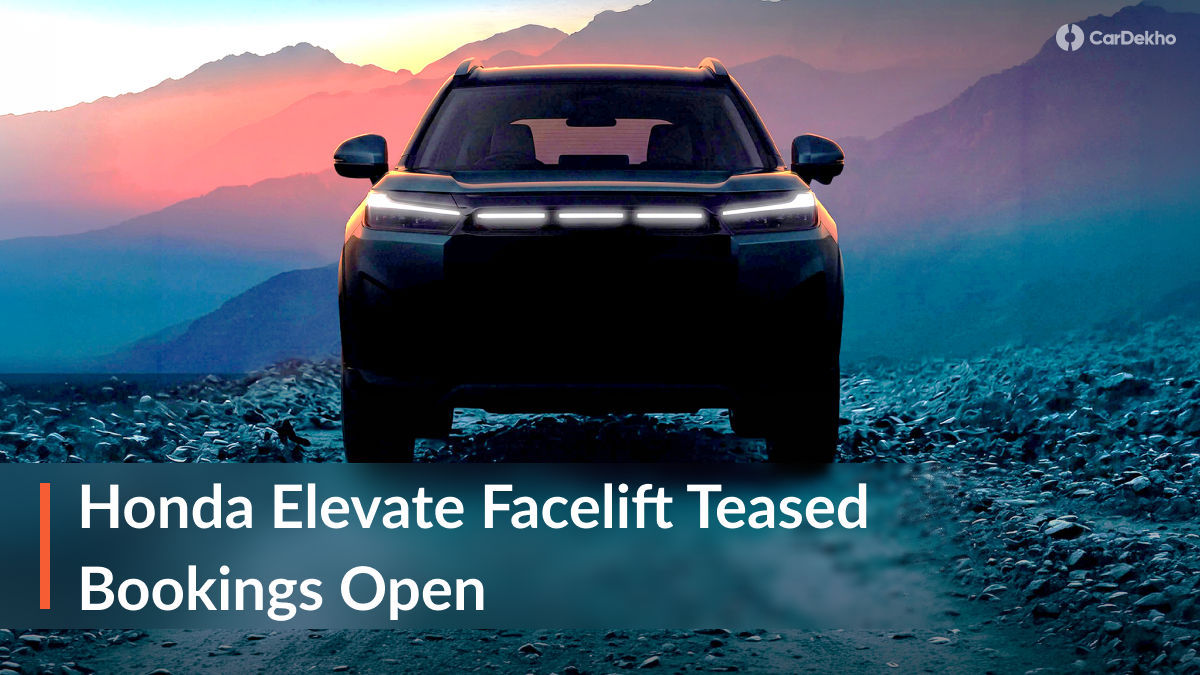 2026 Honda Elevate Facelift Bookings Open! Here’s What The Teaser Shows 2026 Honda Elevate Facelift Bookings Open! Here’s What The Teaser Shows
