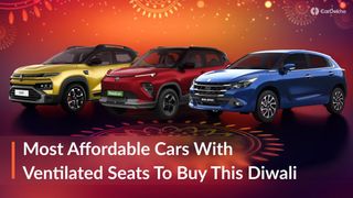 Here Are The 10 Most Affordable Cars With Ventilated Front Seats To Buy This Diwali! Here Are The 10 Most Affordable Cars With Ventilated Front Seats To Buy This Diwali!