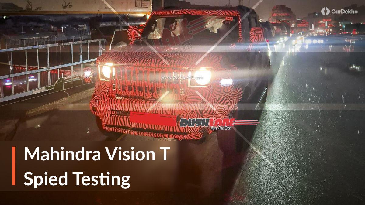 Mahindra Vision T Spied: Could This Be The Electric Thar We’ve Been Waiting For? Mahindra Vision T Spied: Could This Be The Electric Thar We’ve Been Waiting For?