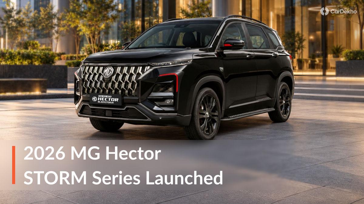 MG Hector Blackstorm And Snowstorm Are Back! Reintroduced At Rs 19.99 Lakh MG Hector Blackstorm And Snowstorm Are Back! Reintroduced At Rs 19.99 Lakh