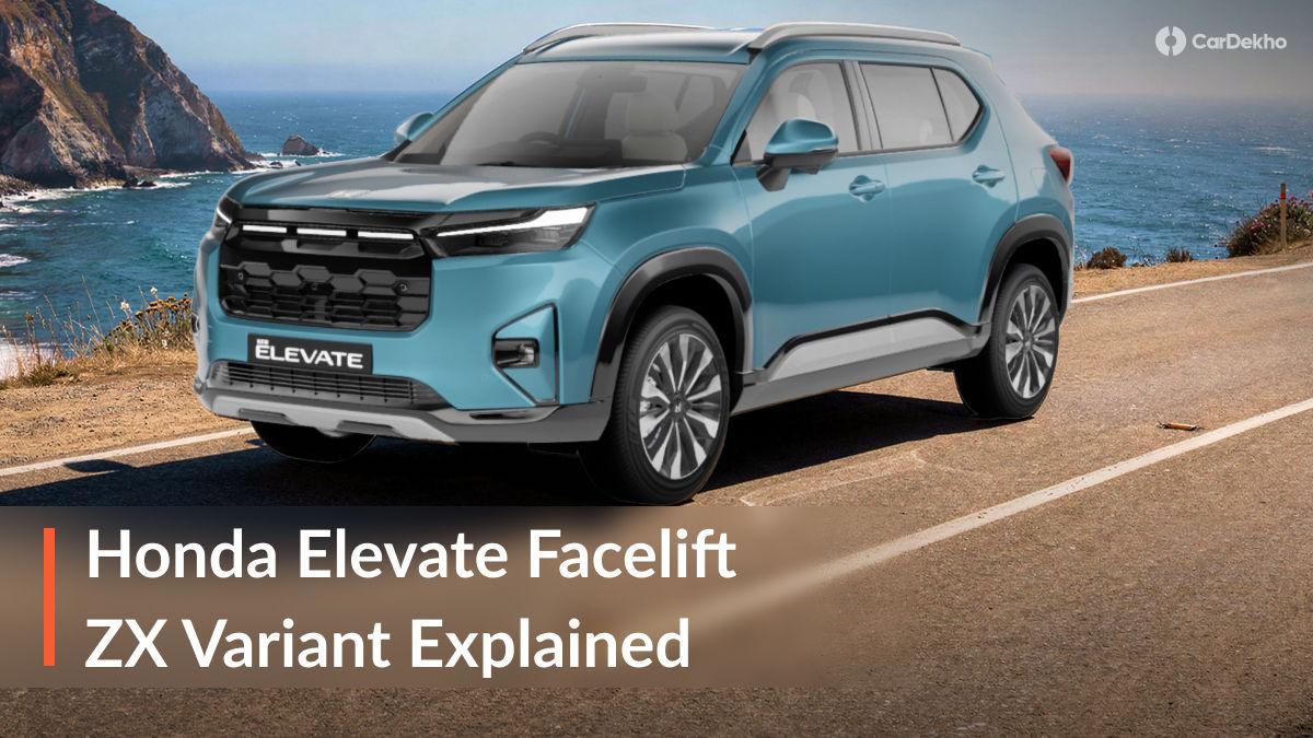 2026 Honda Elevate ZX Variant Explained In Detail; Should You Buy The One-Below Top Variant? 2026 Honda Elevate ZX Variant Explained In Detail; Should You Buy The One-Below Top Variant?