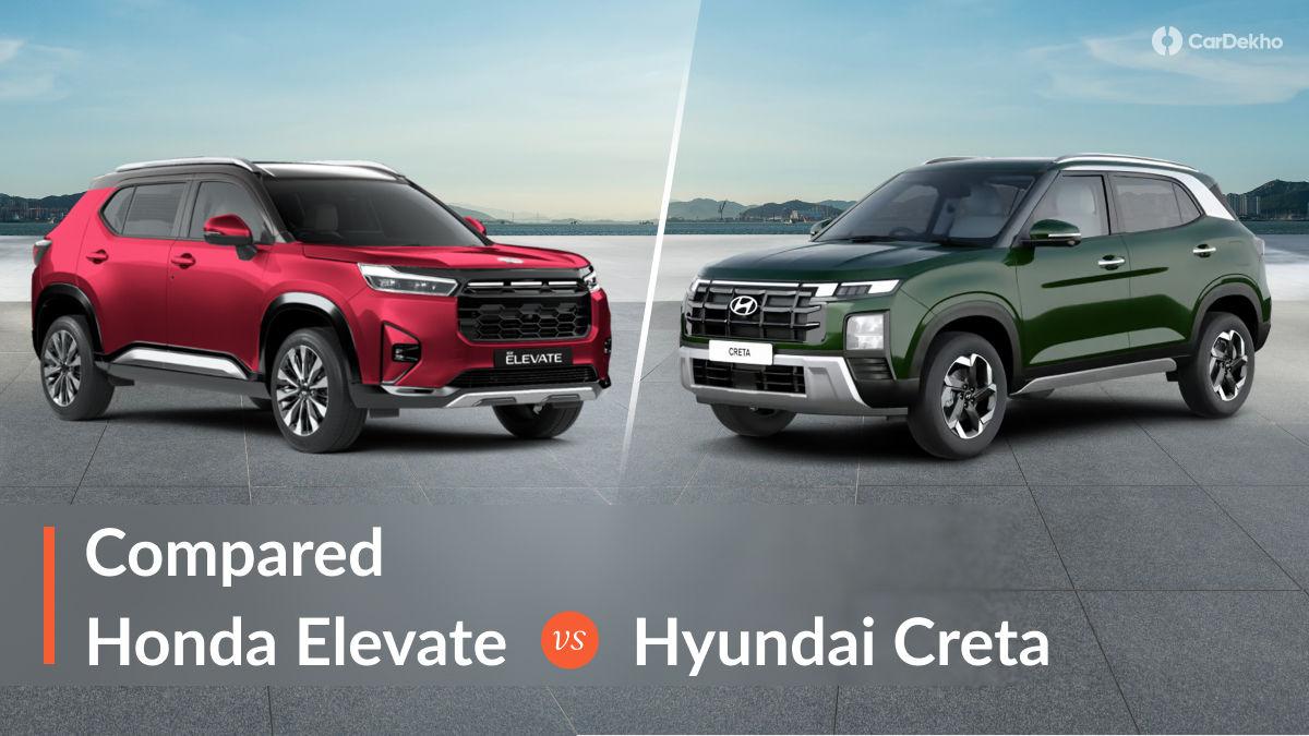2026 Honda Elevate Facelift vs Hyundai Creta Compared: Segment King Vs Japanese Finesse 2026 Honda Elevate Facelift vs Hyundai Creta Compared: Segment King Vs Japanese Finesse