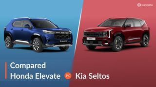 2026 Honda Elevate Facelift Vs Kia Seltos Compared: Heart vs Brain Situation? 2026 Honda Elevate Facelift Vs Kia Seltos Compared: Heart vs Brain Situation?
