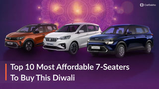 Buying A 7-Seater This Diwali? These Are The 10 Most Affordable MPV And SUV Options Buying A 7-Seater This Diwali? These Are The 10 Most Affordable MPV And SUV Options