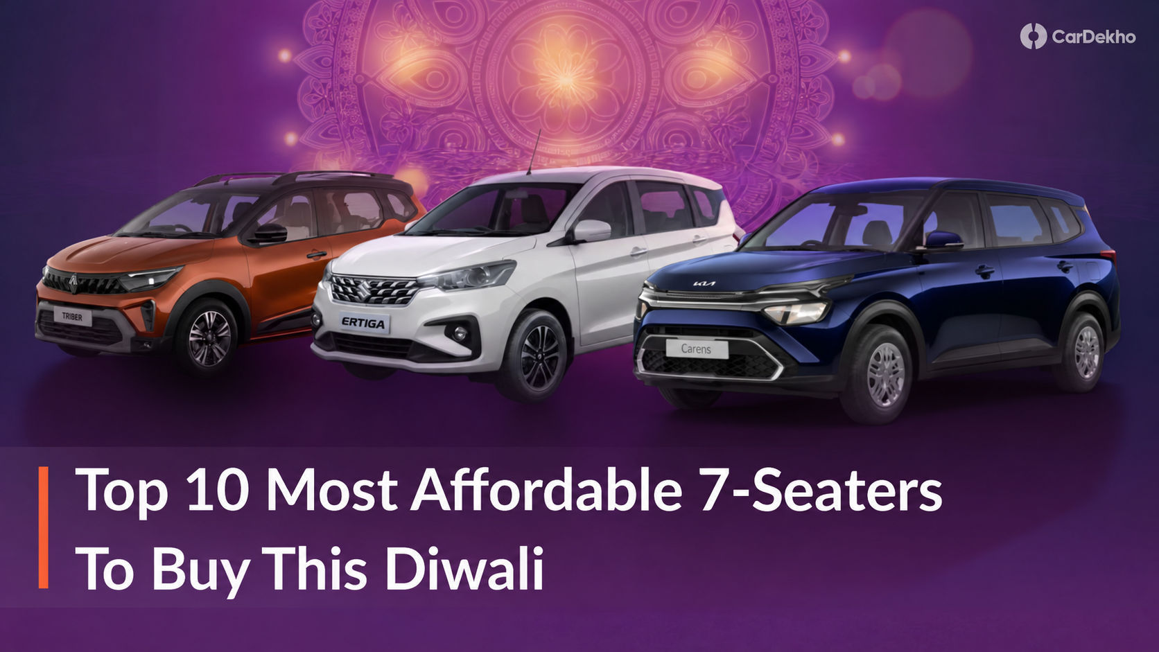 Buying A 7-Seater This Diwali? These Are The 10 Most Affordable MPV And SUV Options Buying A 7-Seater This Diwali? These Are The 10 Most Affordable MPV And SUV Options