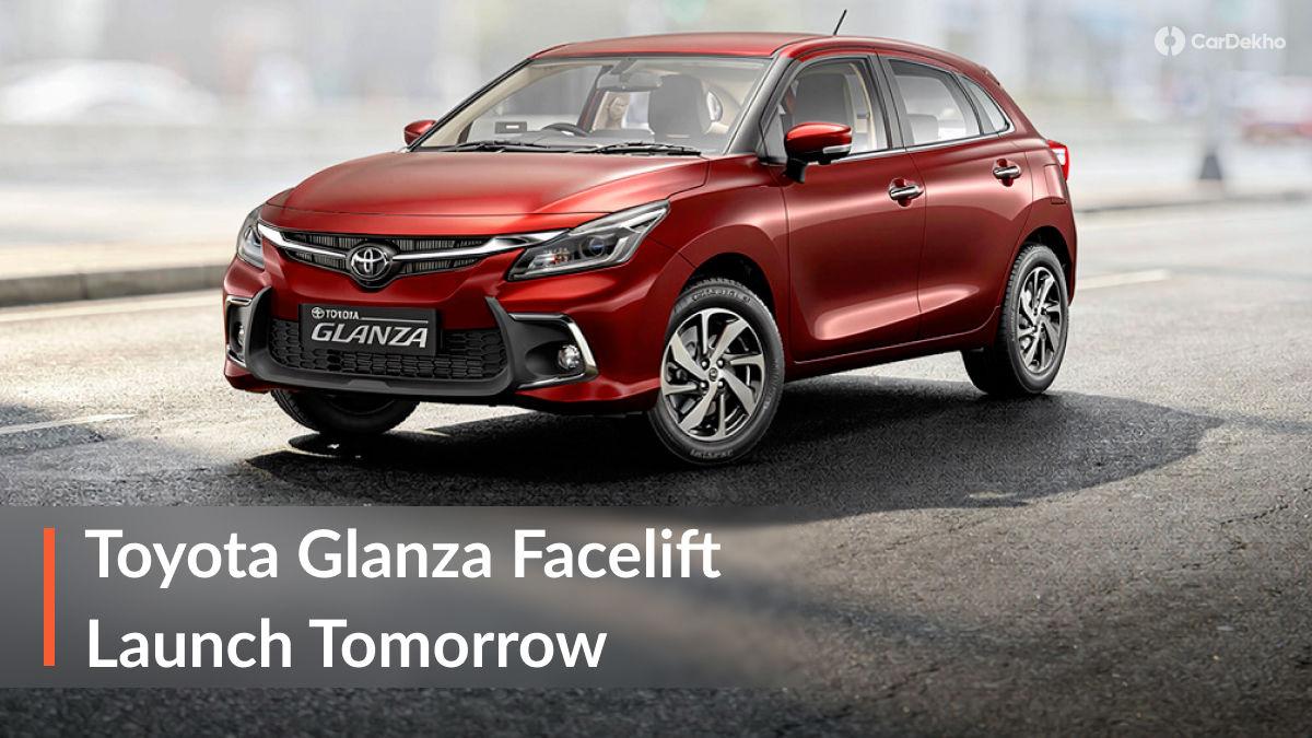 Facelifted Toyota Glanza To Go On Sale In India Tomorrow Facelifted Toyota Glanza To Go On Sale In India Tomorrow