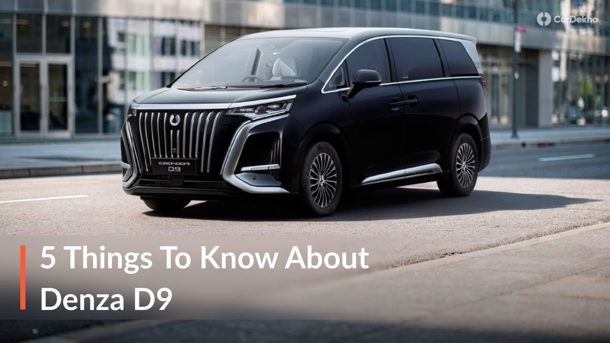 Denza D9 India Launch Expected In November 2026, Here Are 5 Things You Need To Know Denza D9 India Launch Expected In November 2026, Here Are 5 Things You Need To Know