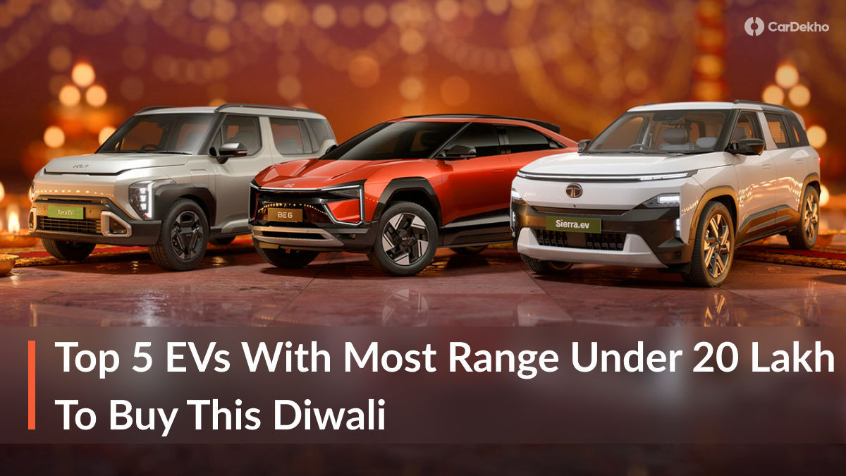 Want A Long-Range EV With More Than 400 Km Range Under Rs 20 Lakh? Here Are 5 Options To Consider This Diwali! Want A Long-Range EV With More Than 400 Km Range Under Rs 20 Lakh? Here Are 5 Options To Consider This Diwali!
