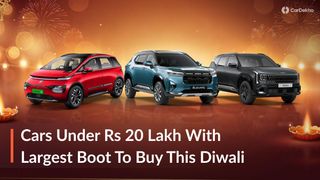 10 Cars With The Biggest Boots Under Rs 20 Lakh To Buy This Diwali 10 Cars With The Biggest Boots Under Rs 20 Lakh To Buy This Diwali