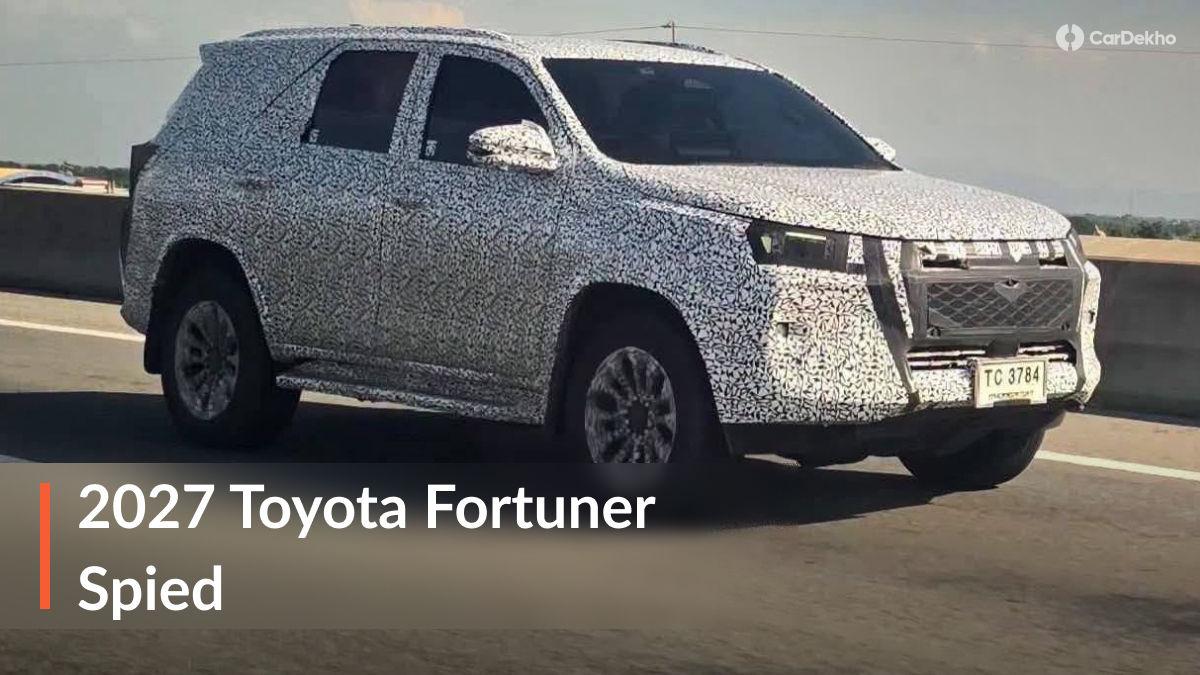 This Is How The Next-gen 2027 Toyota Fortuner Will Look Like! This Is How The Next-gen 2027 Toyota Fortuner Will Look Like!
