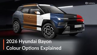 Hyundai Bayon Colour Options Revealed: 6 Monotone, 2 Dual-tone And 2 Matte Colour Choices In The Palette!? Hyundai Bayon Colour Options Revealed: 6 Monotone, 2 Dual-tone And 2 Matte Colour Choices In The Palette!?
