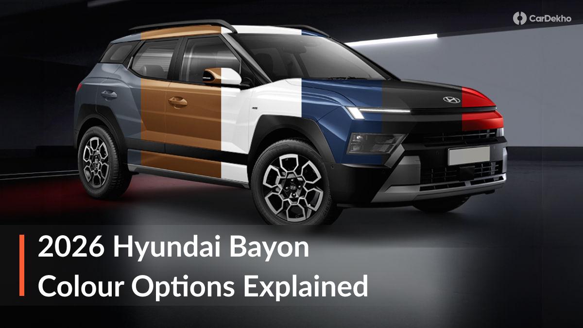 Hyundai Bayon Colour Options Revealed: 6 Monotone, 2 Dual-tone And 2 Matte Colour Choices In The Palette!? Hyundai Bayon Colour Options Revealed: 6 Monotone, 2 Dual-tone And 2 Matte Colour Choices In The Palette!?