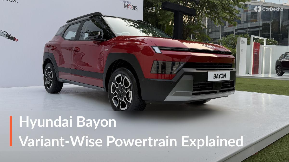 Hyundai Bayon Powertrain Options Detailed: Which Variant Gets Which Gearbox Option? Hyundai Bayon Powertrain Options Detailed: Which Variant Gets Which Gearbox Option?