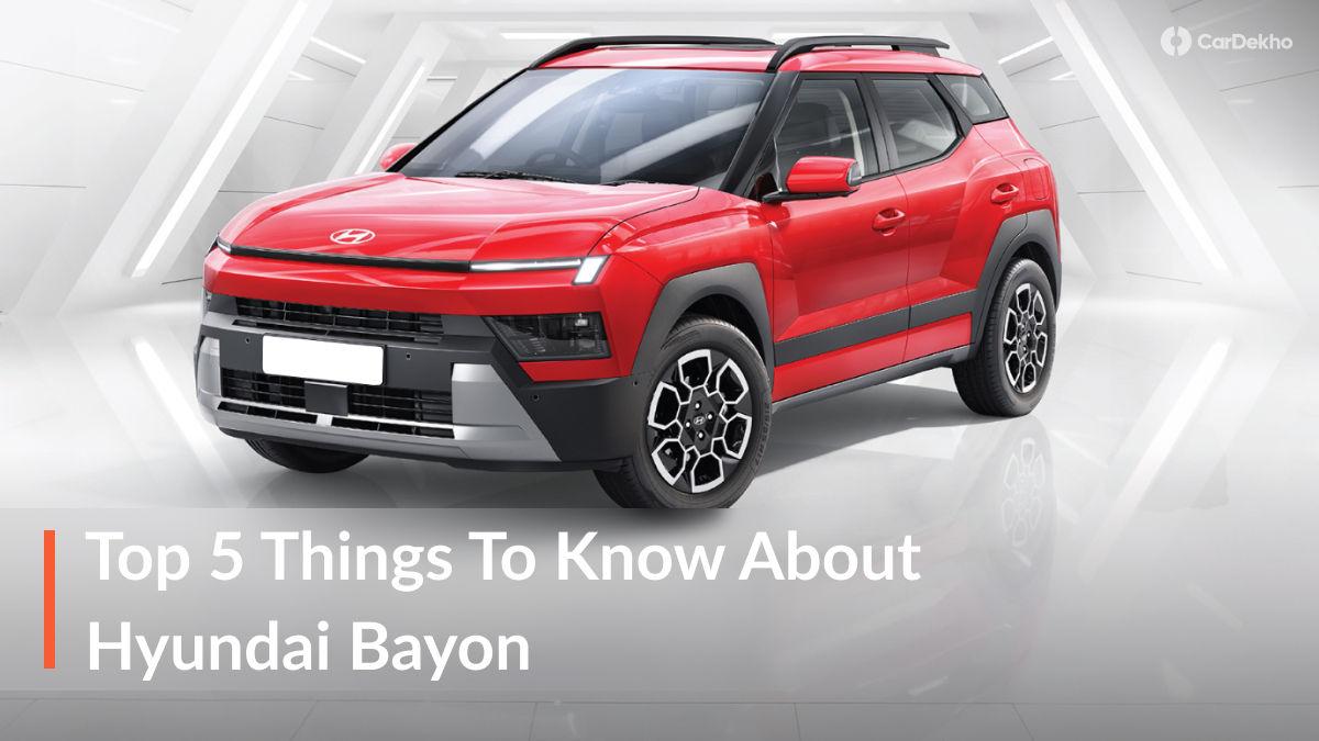 Top 5 Things You Need To Know About The Newly Launched 2026 Hyundai Bayon Top 5 Things You Need To Know About The Newly Launched 2026 Hyundai Bayon