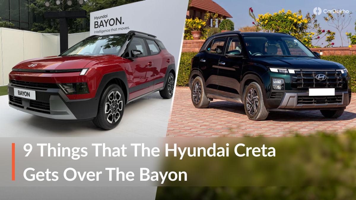 9 Things That The Hyundai Creta Gets Over The Newly Launched 2026 Hyundai Bayon 9 Things That The Hyundai Creta Gets Over The Newly Launched 2026 Hyundai Bayon