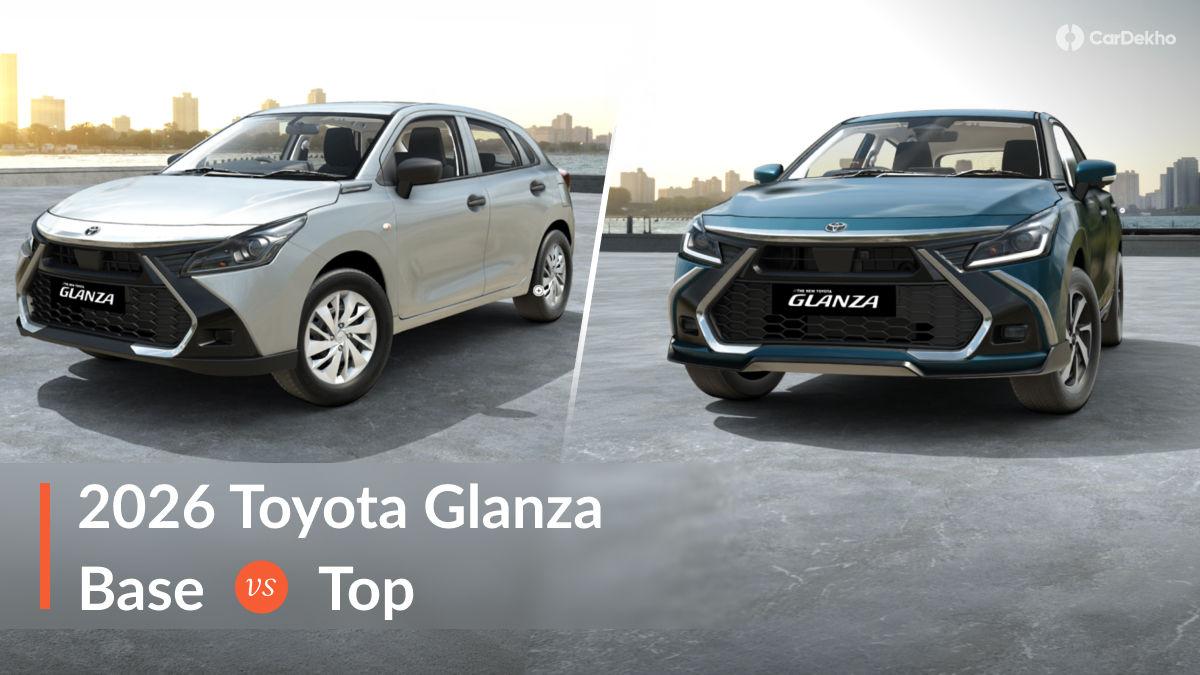 2026 Toyota Glanza E Vs V(O): Is The Top Variant Worth Rs 3.5 Lakh More? 2026 Toyota Glanza E Vs V(O): Is The Top Variant Worth Rs 3.5 Lakh More?