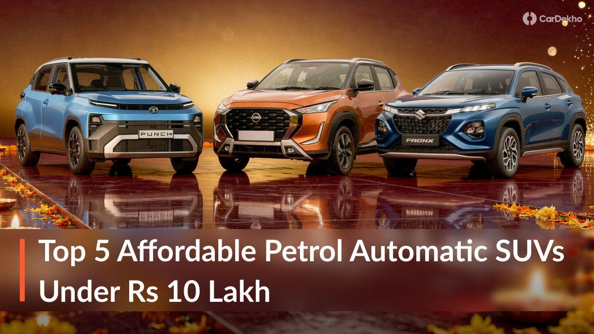 Buying A Petrol Automatic SUV This Diwali? Here Are 5 Options Under Rs 10 Lakh! Buying A Petrol Automatic SUV This Diwali? Here Are 5 Options Under Rs 10 Lakh!