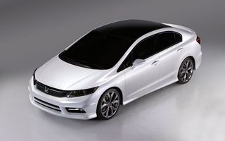 New Honda Civic revealed at Detroit Motor Show 2011