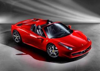 The new Ferrari 458 Spider with a retractable hard top to debut at the Frankfurt Motor Show