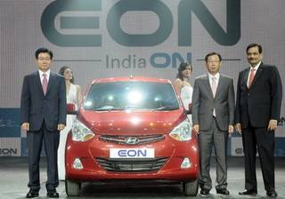 Hyundai launches small car EON at Rs 2.69 lakh