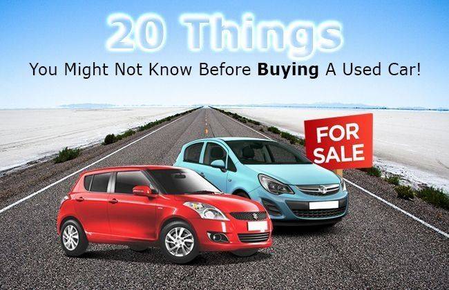 What not to do sales when buying a used car