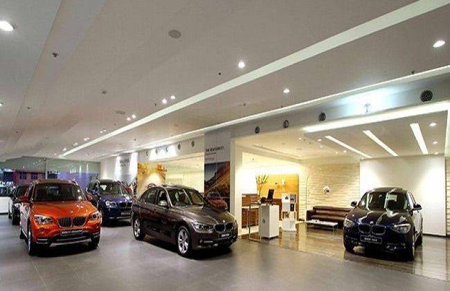 bmw car showroom in vijayawada