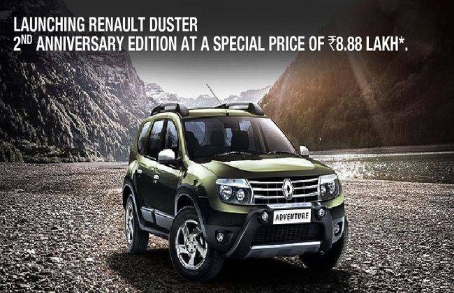 Renault India Launches Duster 2nd Anniversary Edition At INR 8.8 Lakh ...