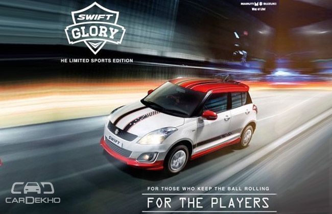 Maruti Launches Swift Glory Edition at Rs. 5.28 lacs
