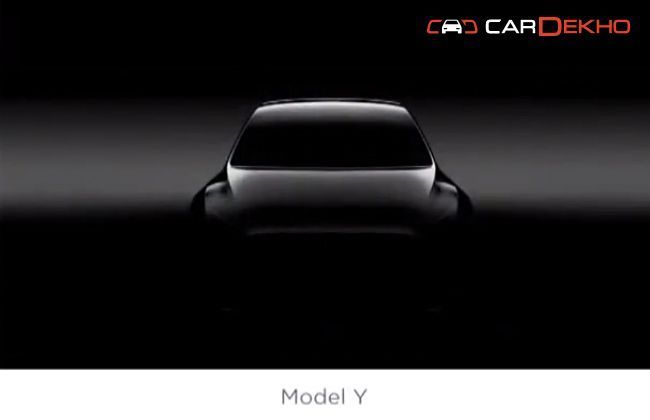 Tesla Teases Model Y Compact Suv To Be Launched By 2019 20 Cardekho Com