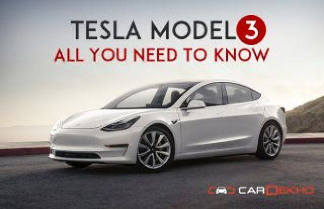 Tesla Model 3 All You Need To Know CarDekho