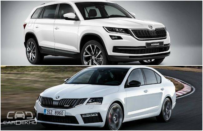 Skoda To Launch Kodiaq In Q4-2017, Octavia RS Coming In August 2017 ...