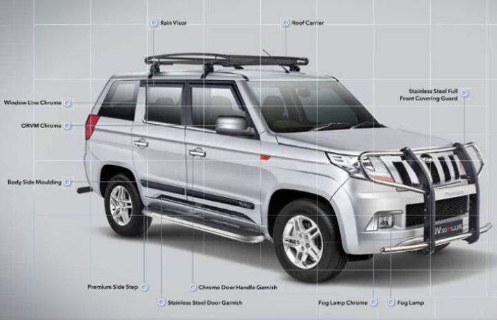 Mahindra TUV300 Plus: Accessories For 9-Seater SUV Revealed Mahindra TUV300 Plus: Accessories For 9-Seater SUV Revealed