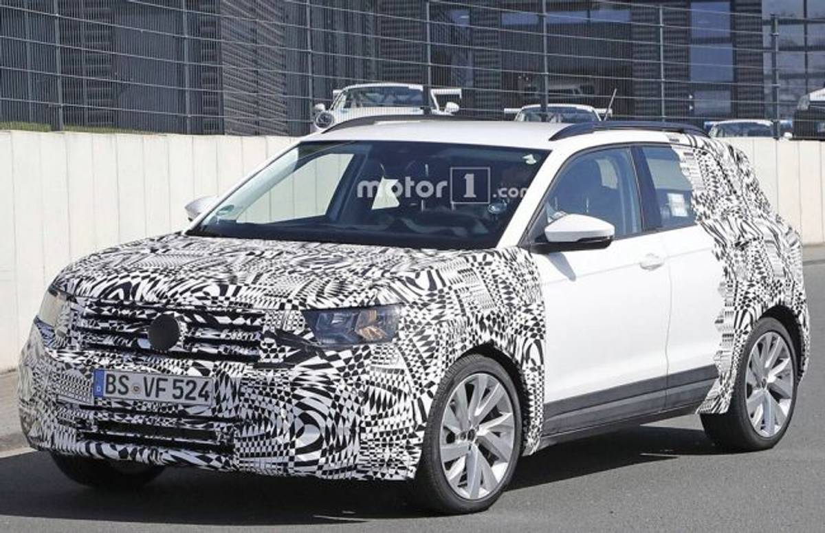 Spied: India-bound VW T-Cross Looks Production Ready Spied: India-bound VW T-Cross Looks Production Ready