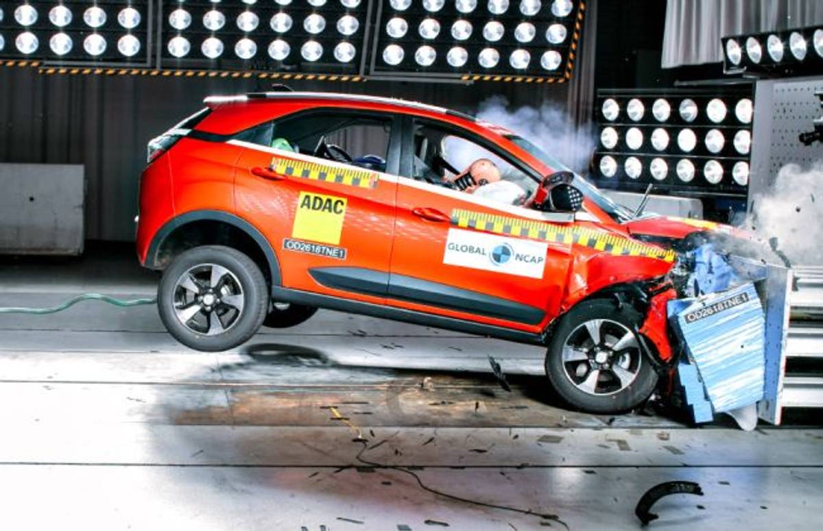 Tata Nexon Receives 4-Star Crash Test Rating! Tata Nexon Receives 4-Star Crash Test Rating!