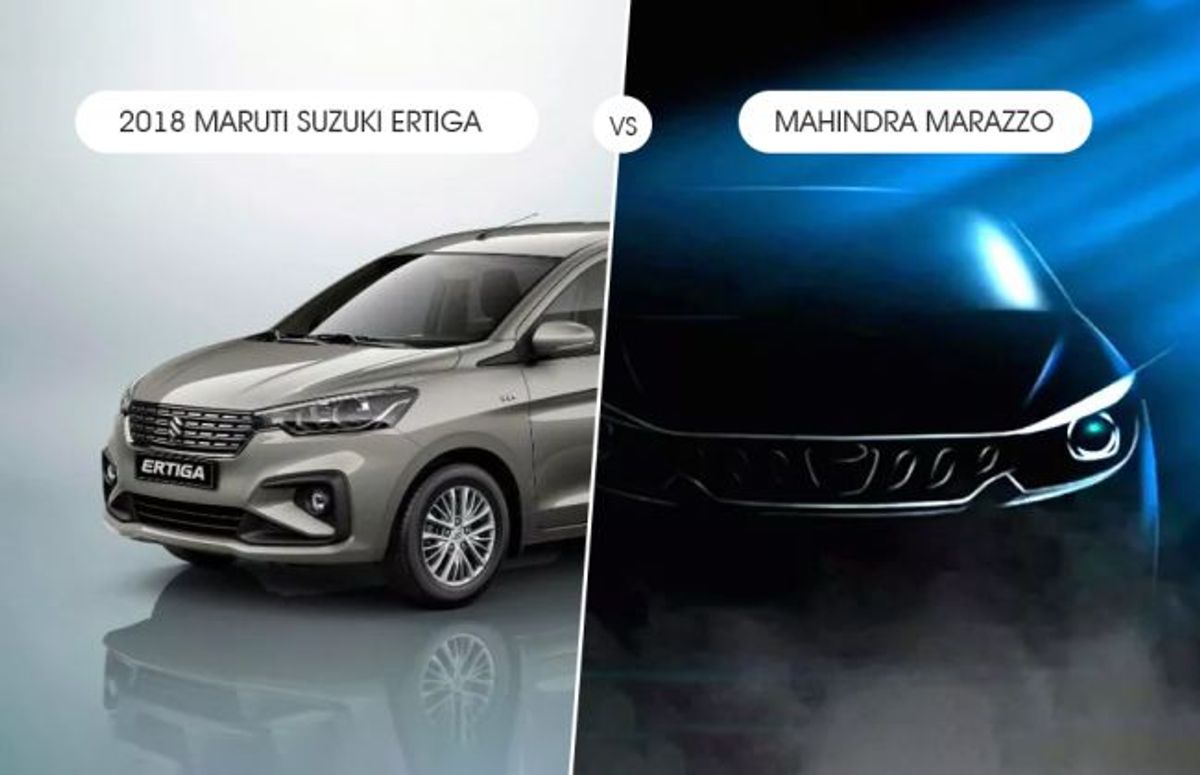 2018 Maruti Suzuki Ertiga vs Mahindra Marazzo - What To Expect? 2018 Maruti Suzuki Ertiga vs Mahindra Marazzo - What To Expect?