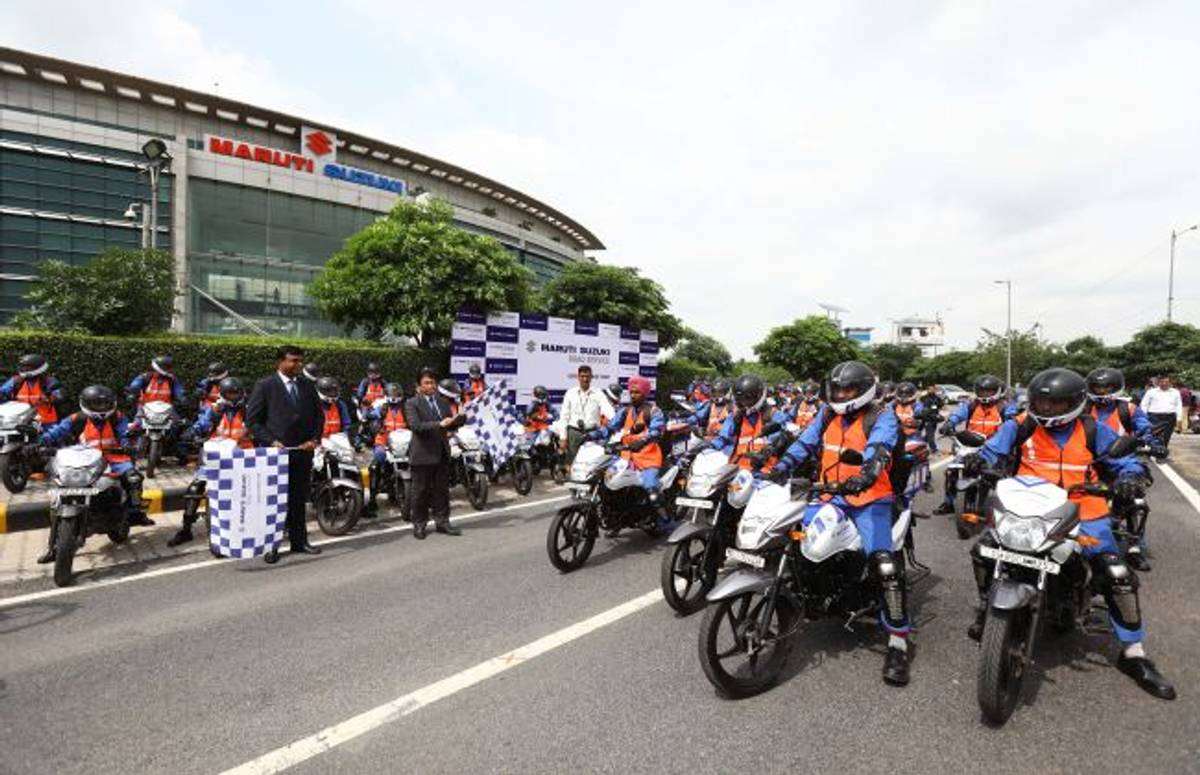 Maruti Suzuki Introduces Two-Wheeler Quick Response Team To Its Roadside Assistance Service Maruti Suzuki Introduces Two-Wheeler Quick Response Team To Its Roadside Assistance Service