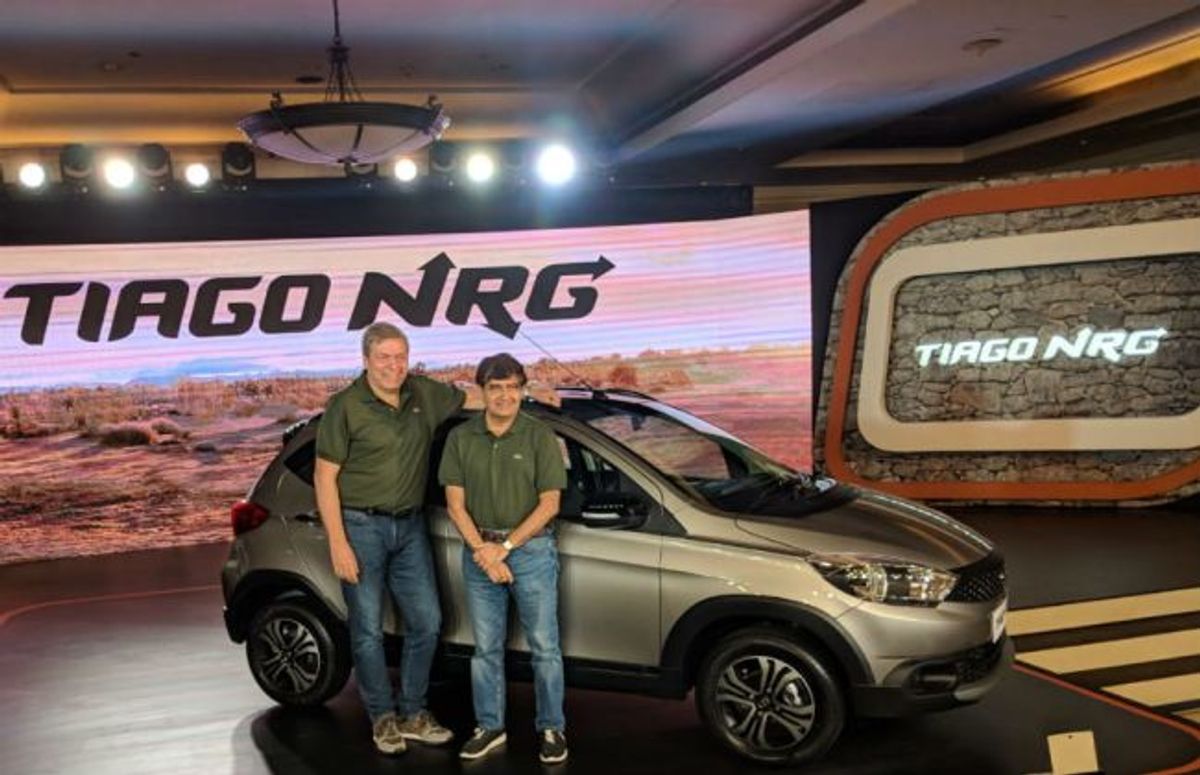 Tata Tiago NRG Launched At Rs 5.50 Lakh; Rivals Renault Kwid Climber, Maruti Celerio X & Ford Freestyle Tata Tiago NRG Launched At Rs 5.50 Lakh; Rivals Renault Kwid Climber, Maruti Celerio X & Ford Freestyle