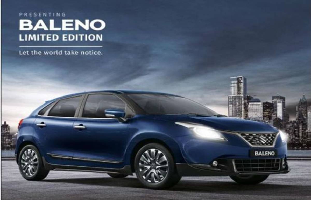 Maruti Suzuki Rolls Out Limited Edition Baleno Maruti Suzuki Rolls Out Limited Edition Baleno