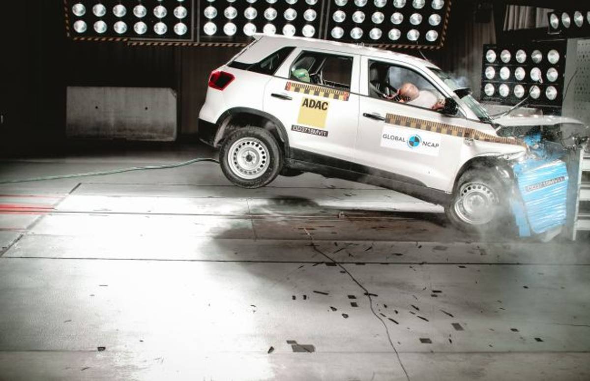 After Tata Nexon, Maruti Brezza Scores 4 Star Safety Rating In Global NCAP Crash Test After Tata Nexon, Maruti Brezza Scores 4 Star Safety Rating In Global NCAP Crash Test