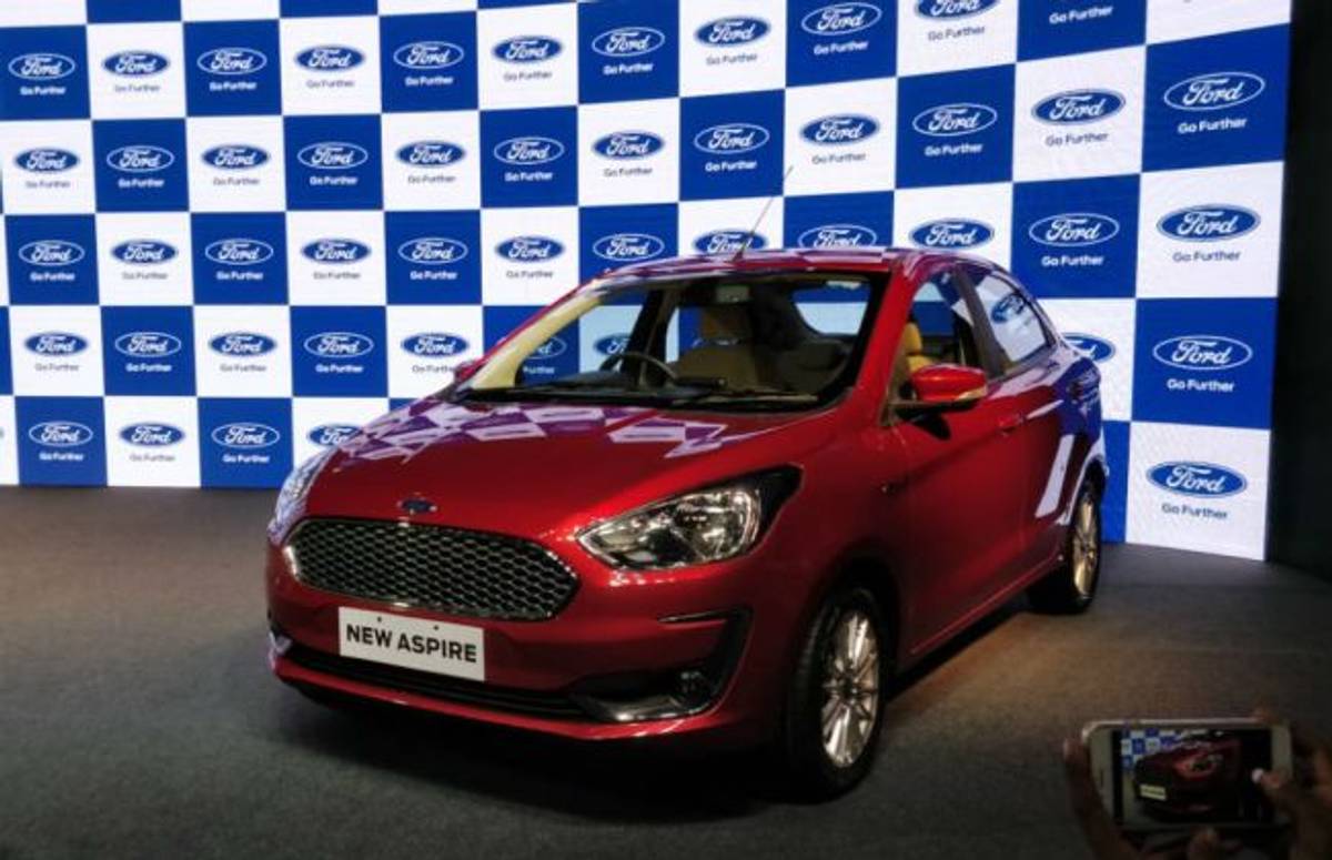 2018 Ford Aspire Facelift Launched At Rs 5.55 Lakh 2018 Ford Aspire Facelift Launched At Rs 5.55 Lakh